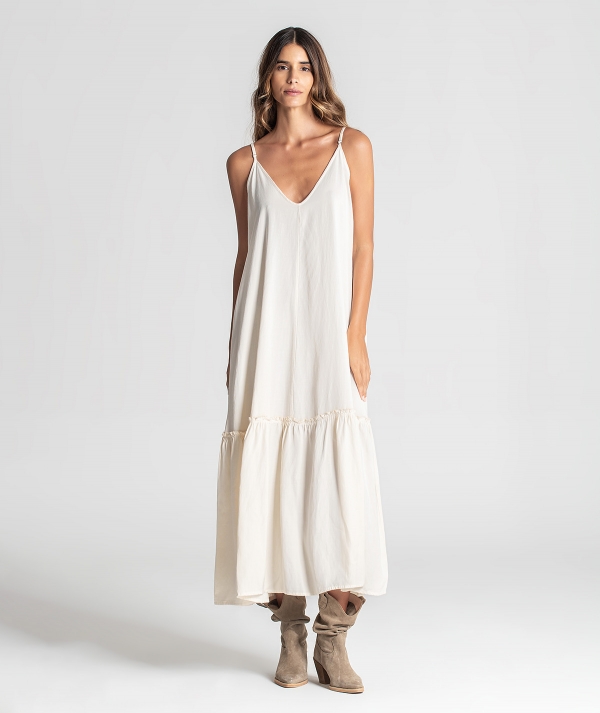 Long dress with...