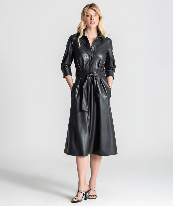 Vestido napa com...