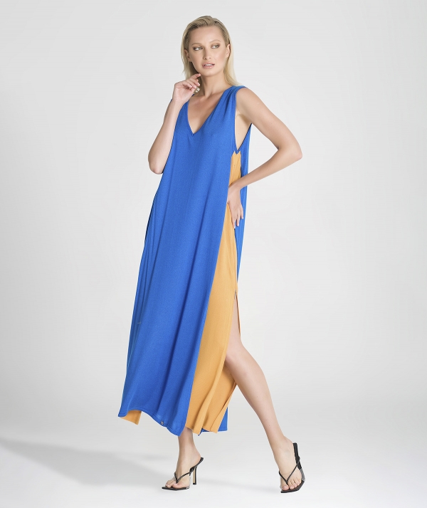 Colorblock long...