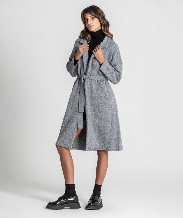 Long cardigan...