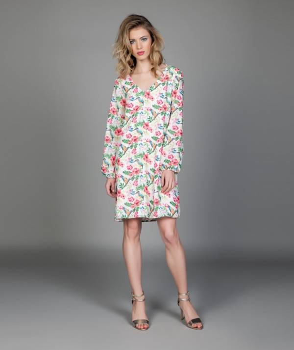 Dress with spring...