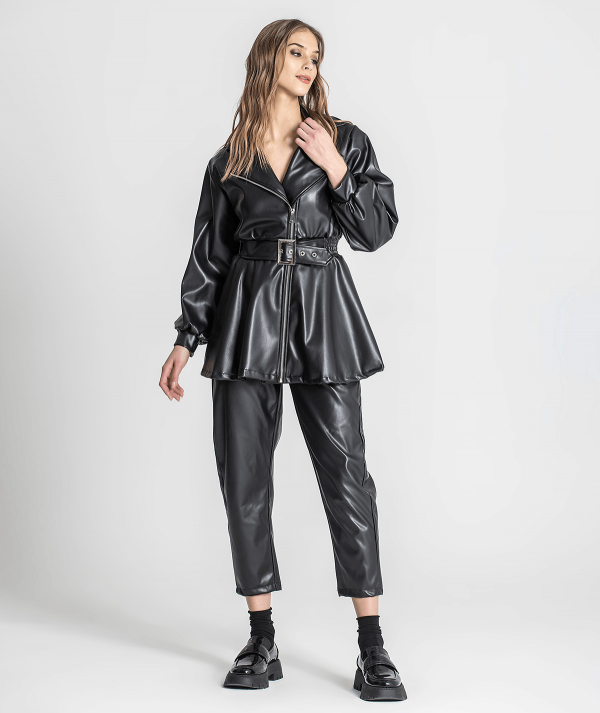 Jacket with front...