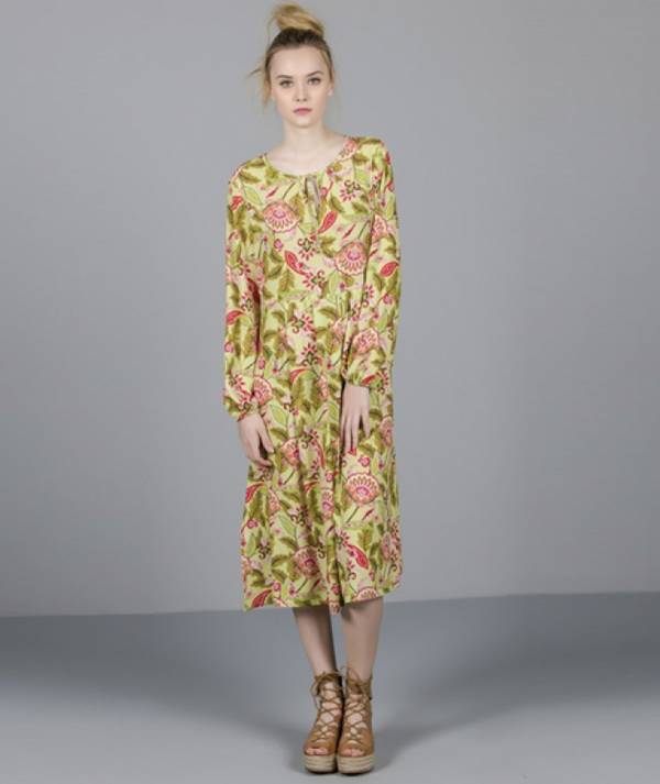 Dress with floral...
