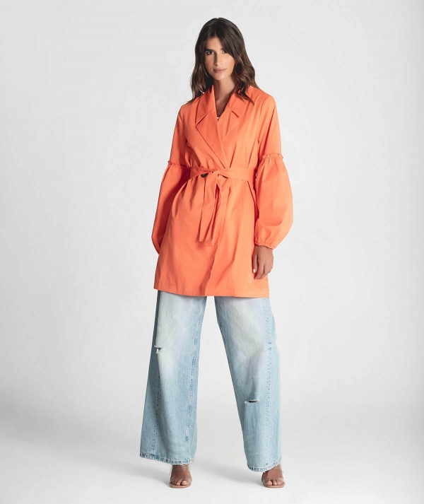 Long jacket with...