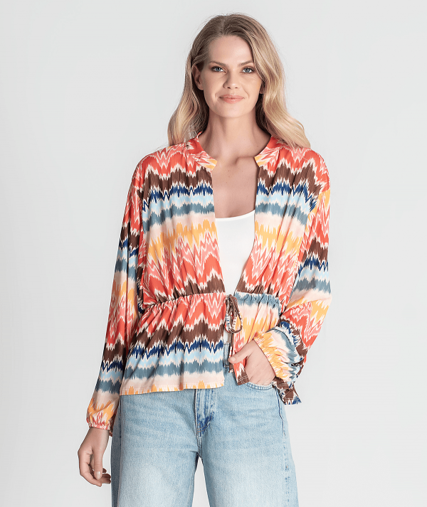 Blouse with...