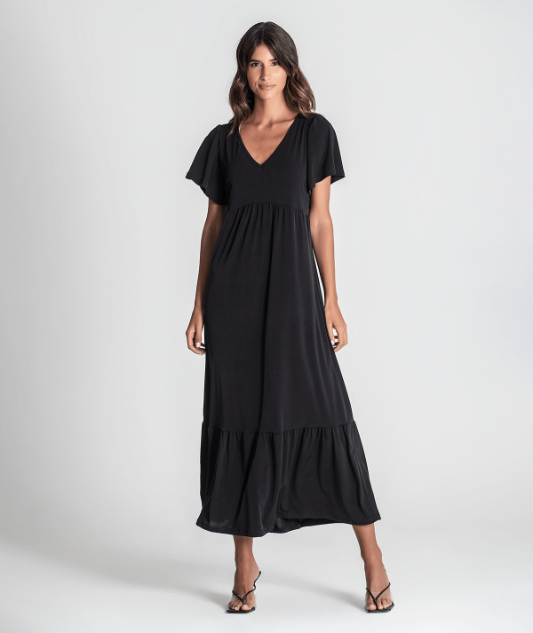 Dress with short...