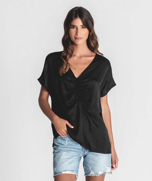 Short-sleeved...