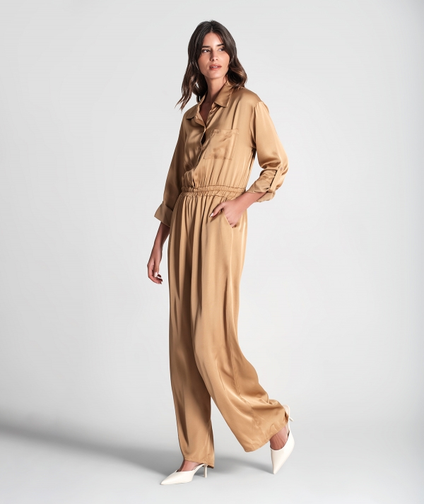 Satin jumpsuit