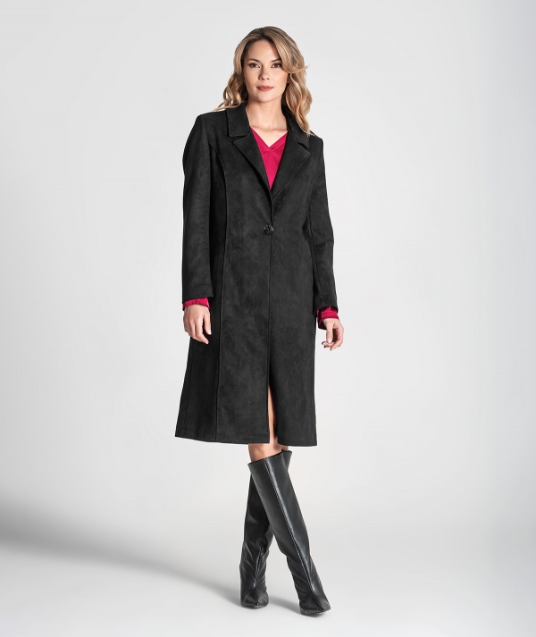 Long coat with...