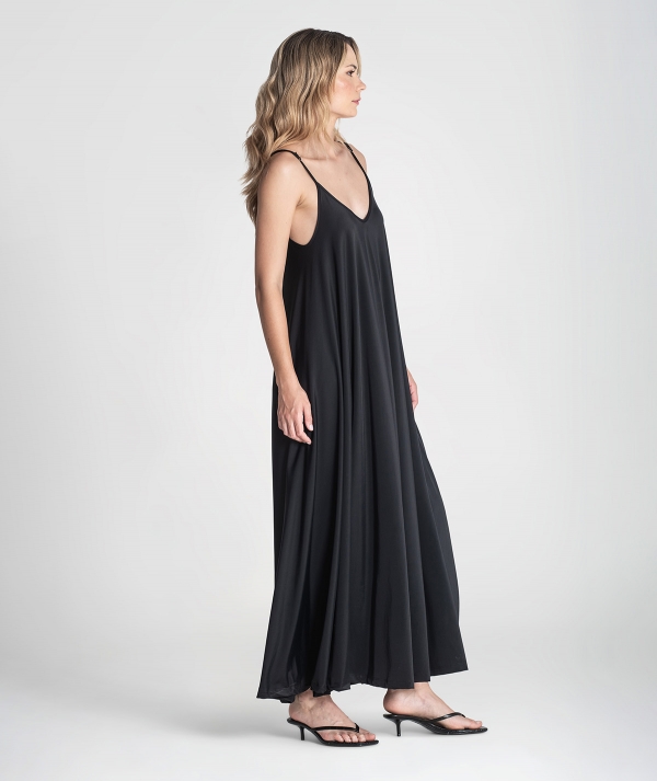 Vestido com alças...