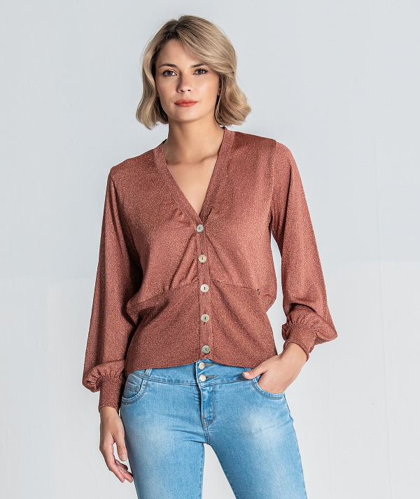 Short cardigan...