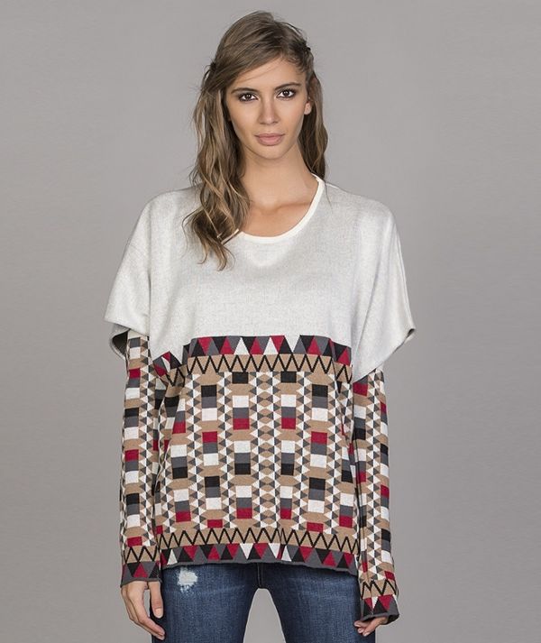 Sweater with...