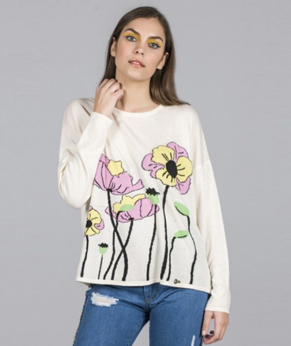 Sweater with...