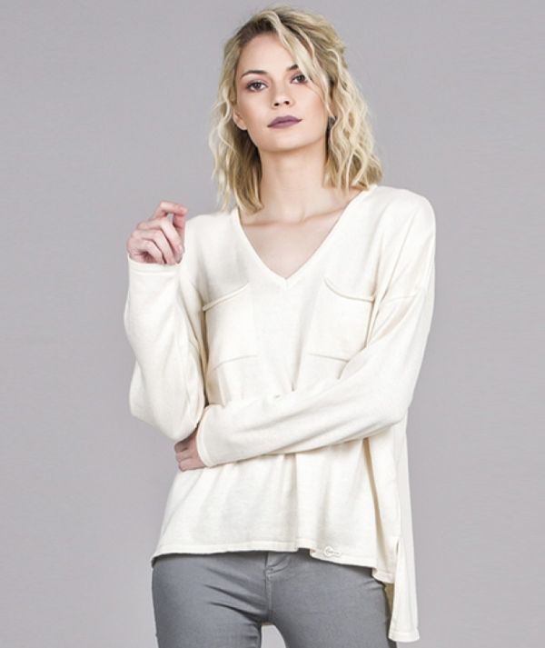 Sweater with pockets