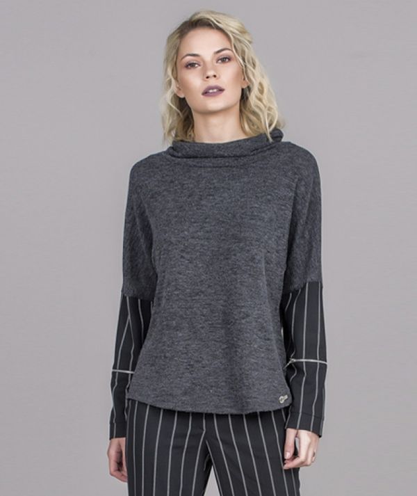 Zipper sweater