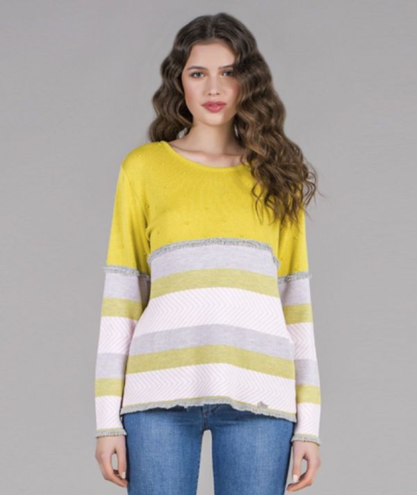 Jacquard sweater