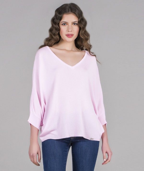 V-neck sweater