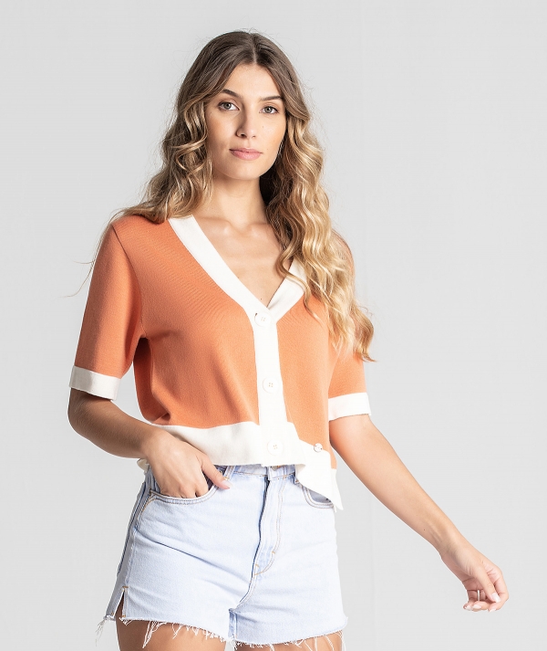 Cardigan with...