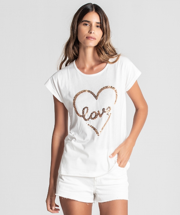T-shirt with love...