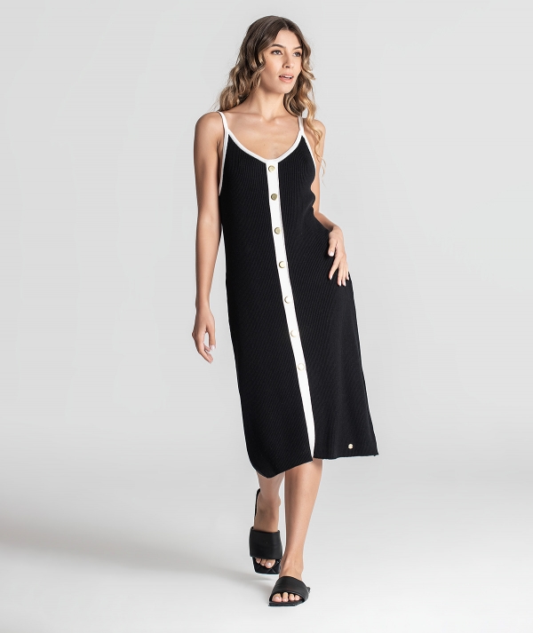 Dress with gold...