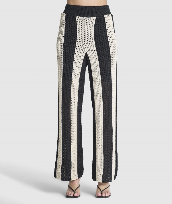 Perforated trousers