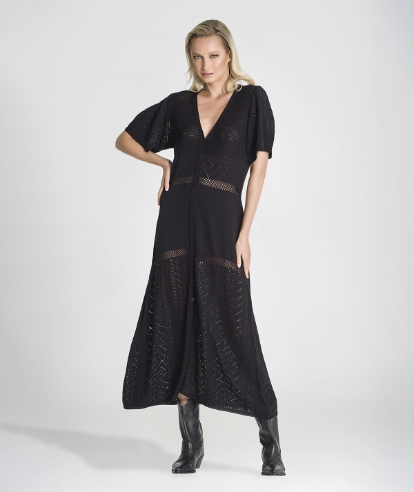 Vestido comprido...