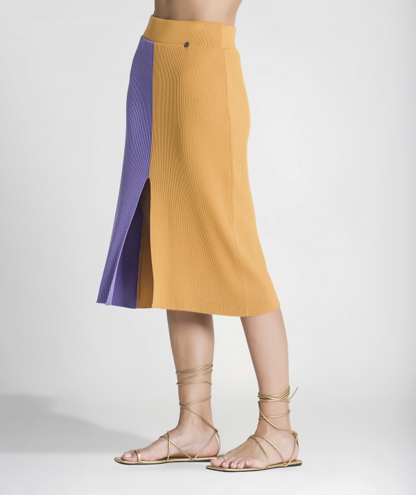 Bicolor skirt