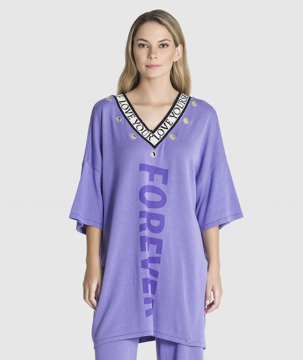 V-neck tunic