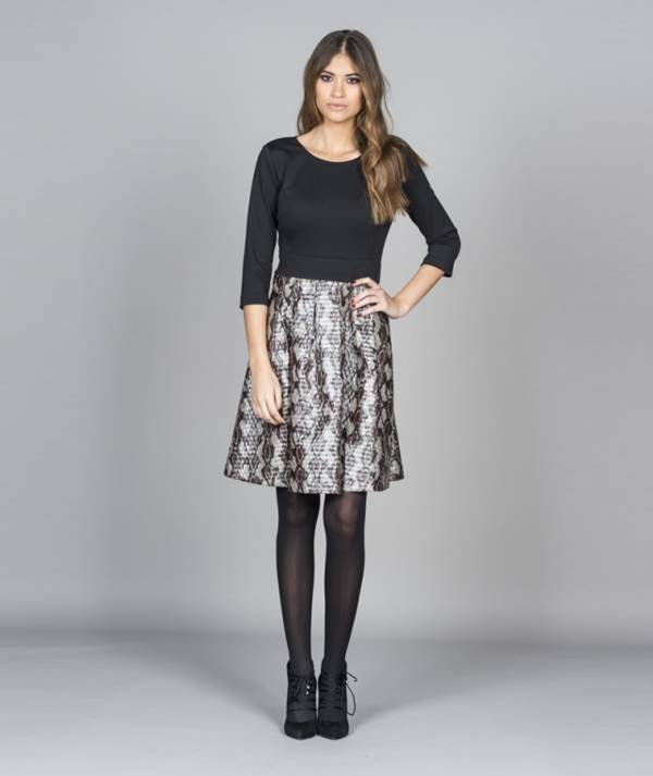 Dress with snake...