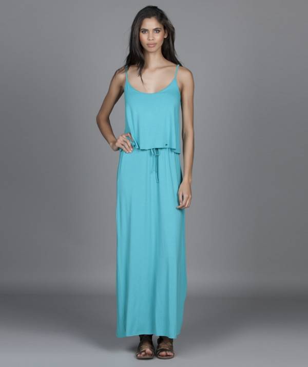 Vestido com folho