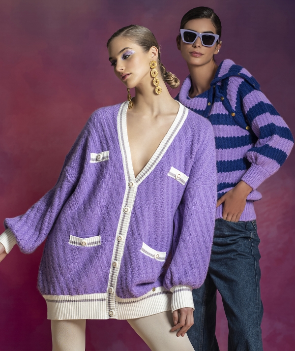 Cardigan with...
