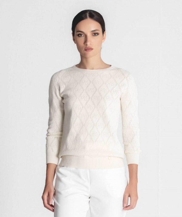Round neck...