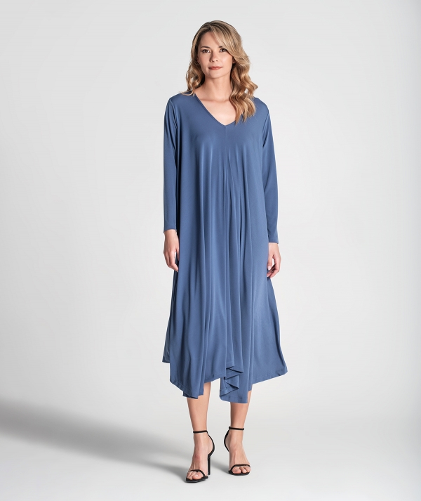 V-neck dress