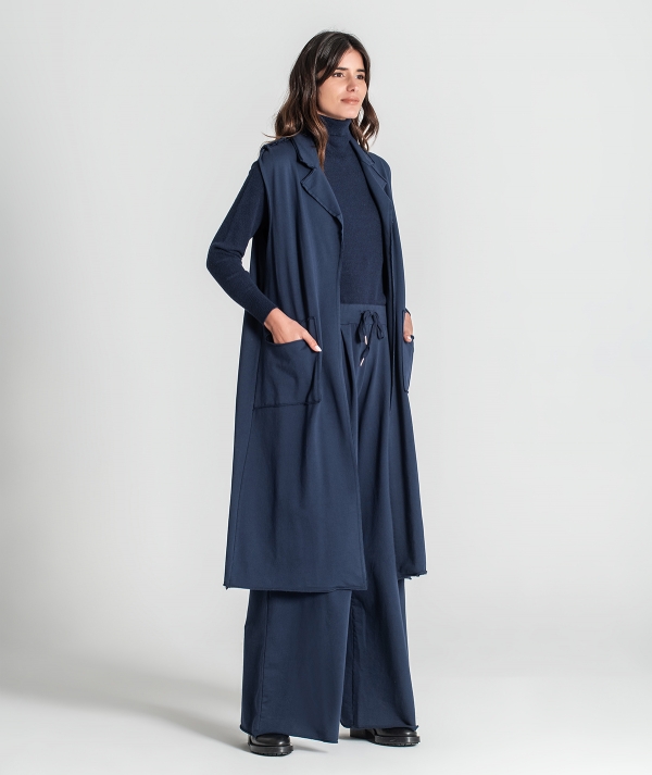 Wide pants with...