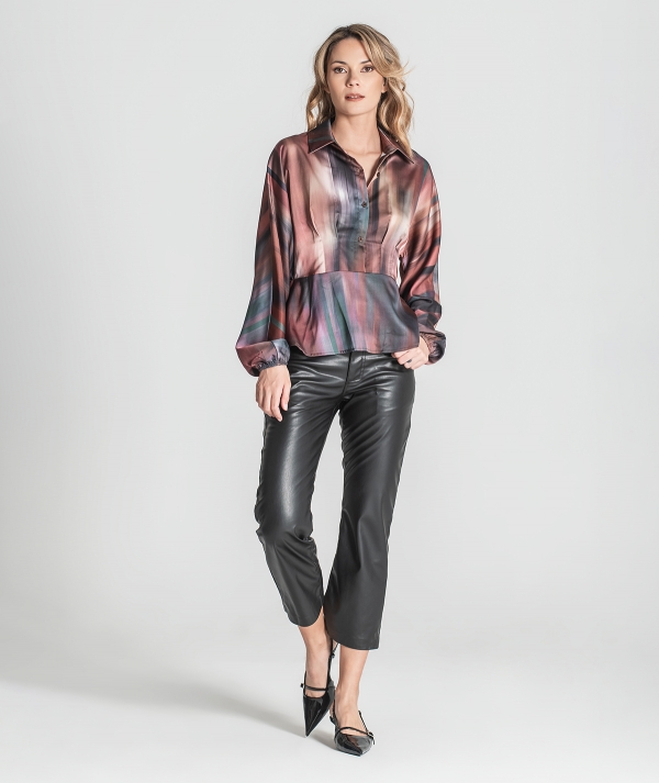 Blouse with...