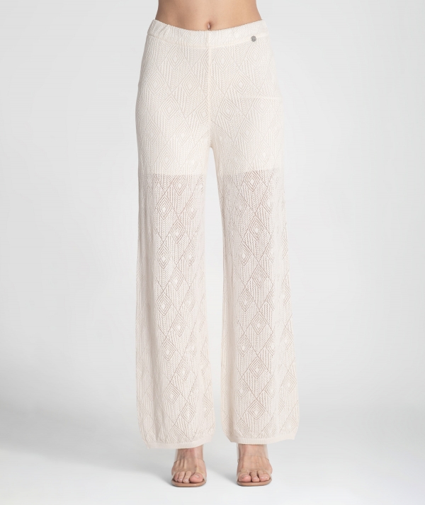 Perforated trousers