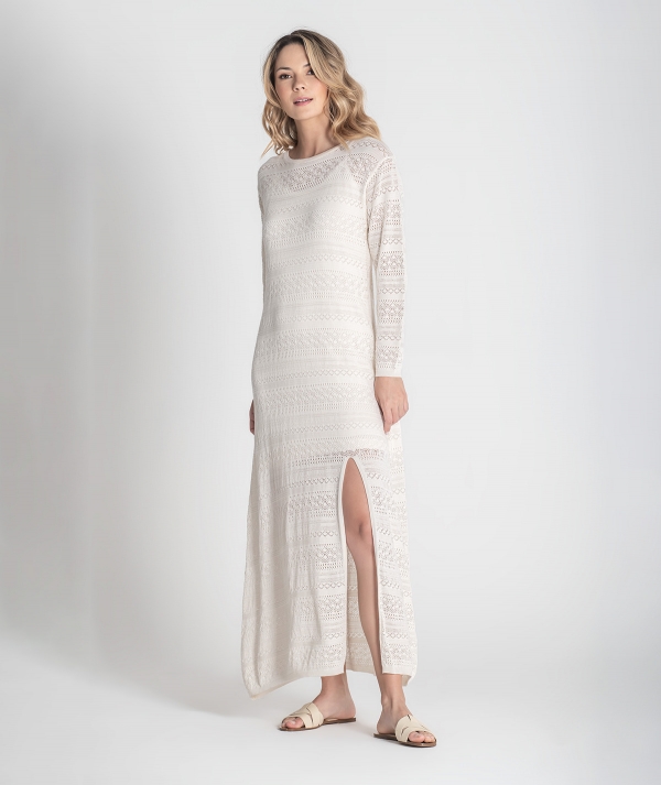 Vestido comprido...