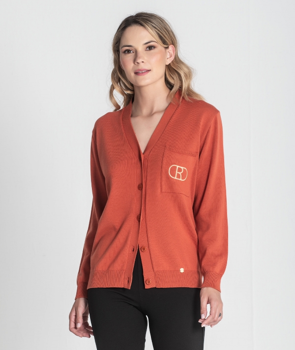 Cardigan with...