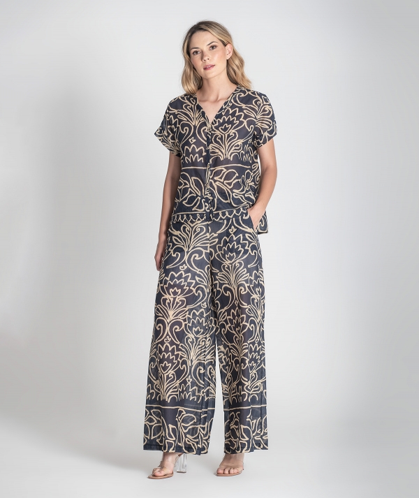 Blusa com padrão
