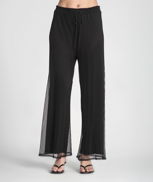 Perforated trousers