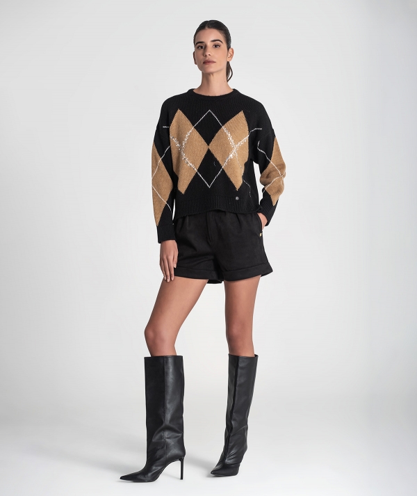 Camisola jacquard...