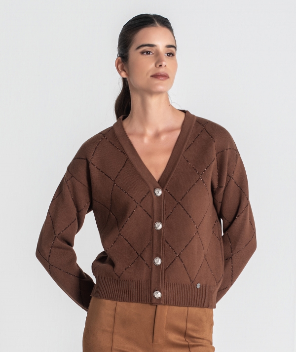Short cardigan...