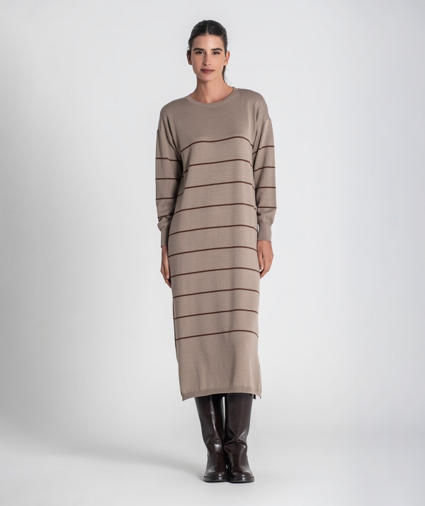 Long dress with...