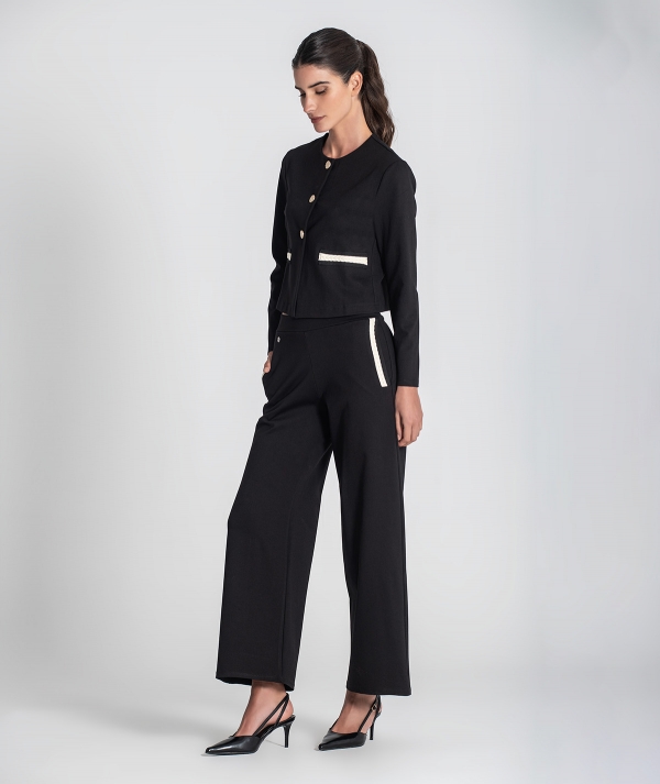 Short coat with...