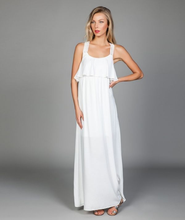 Vestido longo com...
