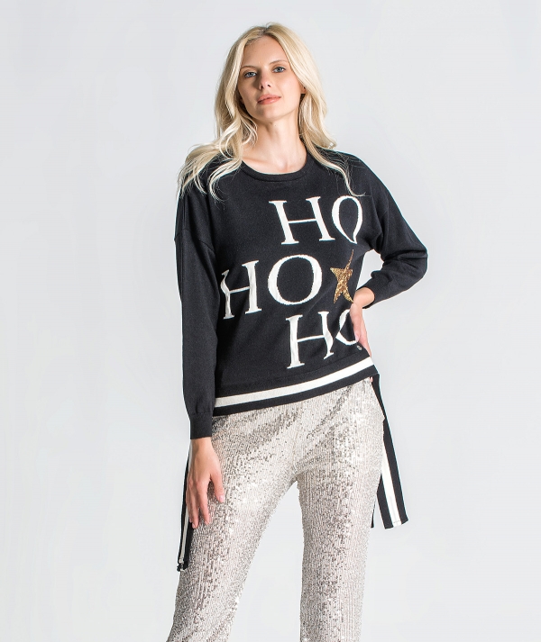 Sweater with ho...