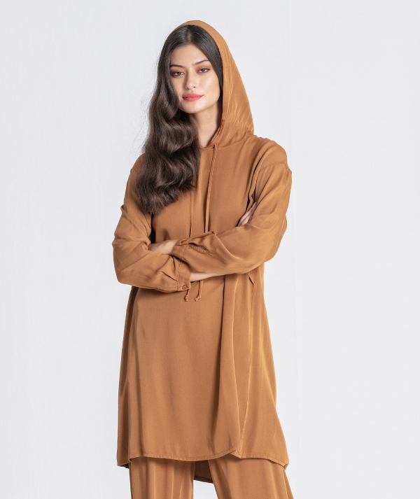 Tunic with cord...