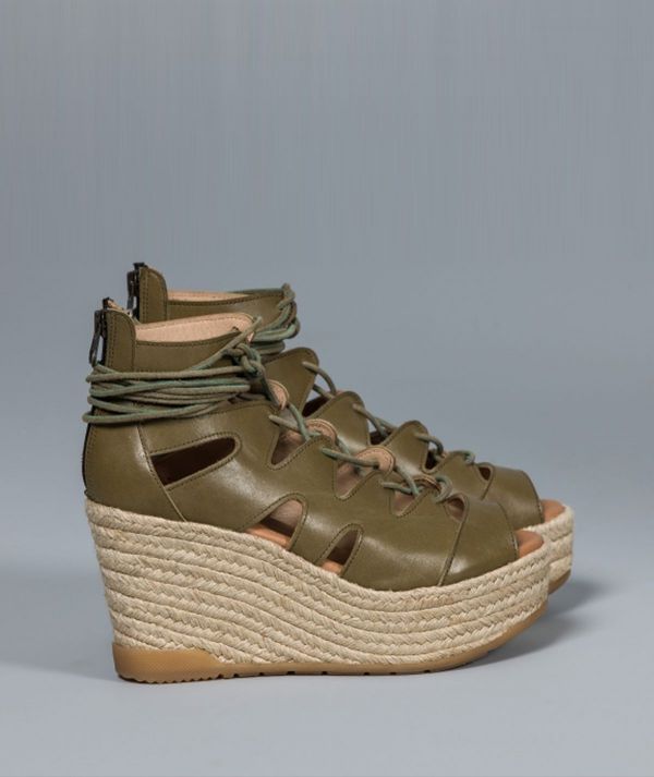 Gladiator sandals...